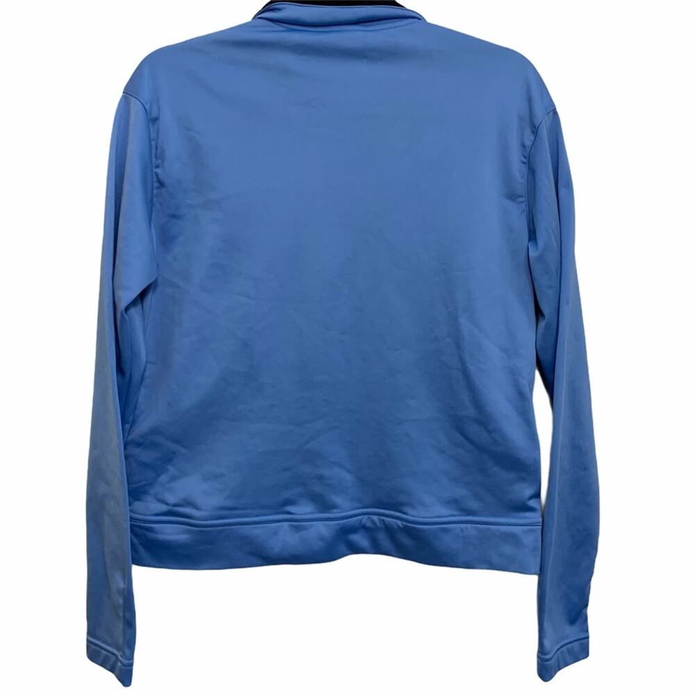 Nike Blue Fleece Lined Zip Up Jacket - Picture 6 of 6